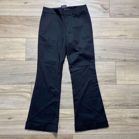 Club Monaco Pants - Club Monaco Women Cropped Kick Flare Pants Size 2‎ Black